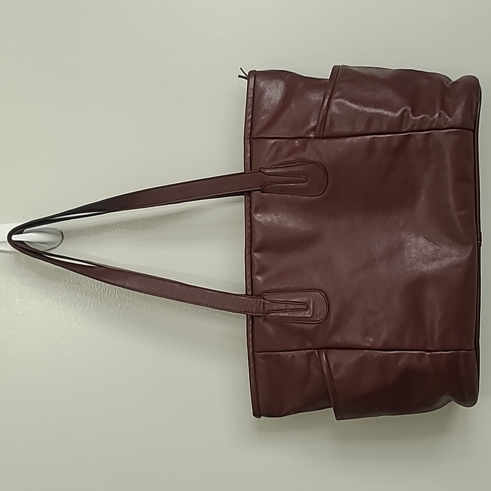 Etienne Aigner Vintage Brick Hobo Purse - Picture 7 of 10